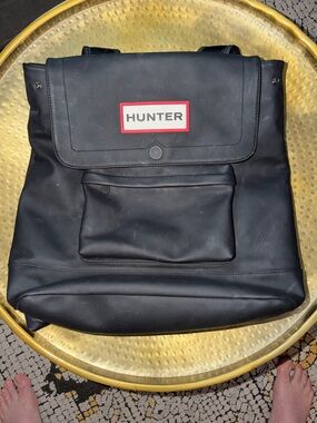 Hunter Black Backpack for Target’s 20th Anniversary with Red Inside